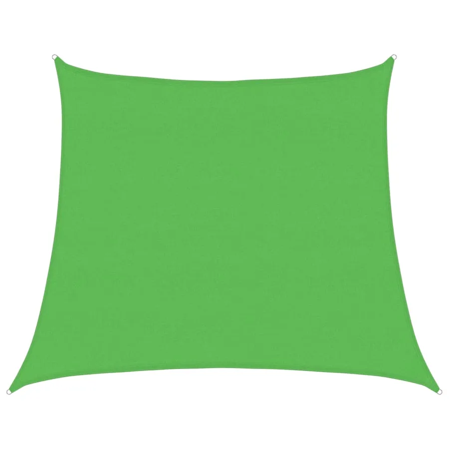 Voile d'ombrage 160 g/m² trapèze vert clair 4/5x4 m PEHD - 2