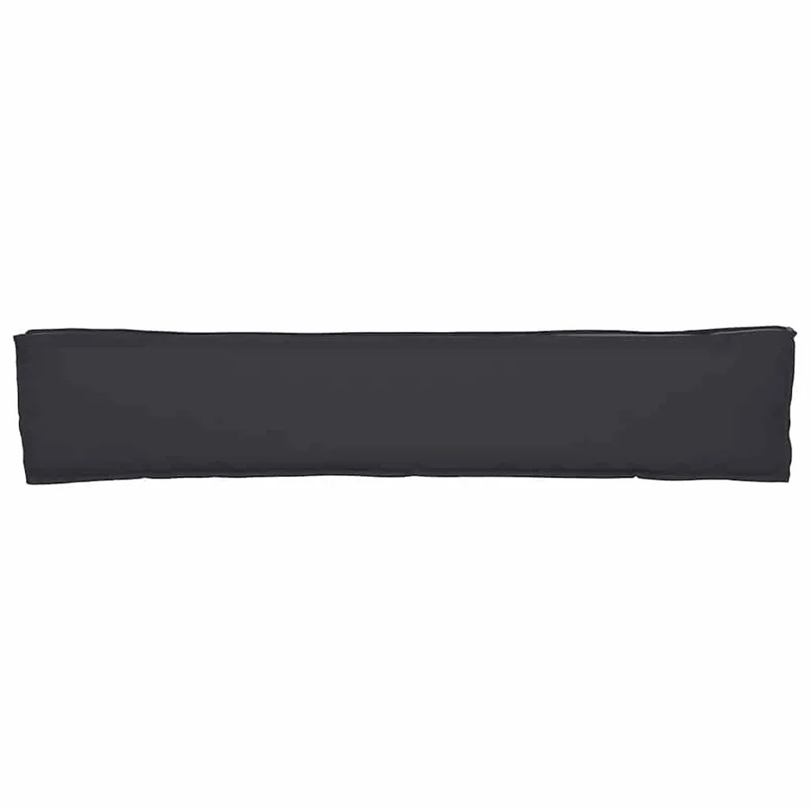Set de coussins de palette 2 pcs Noir 200 x 40 x 8 cm - 8