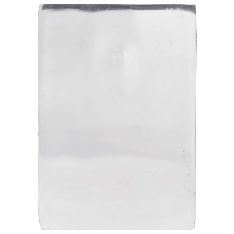 Serre-livres 2 pcs Argenté 11 x 14 x 17,5 cm Aluminium - 4