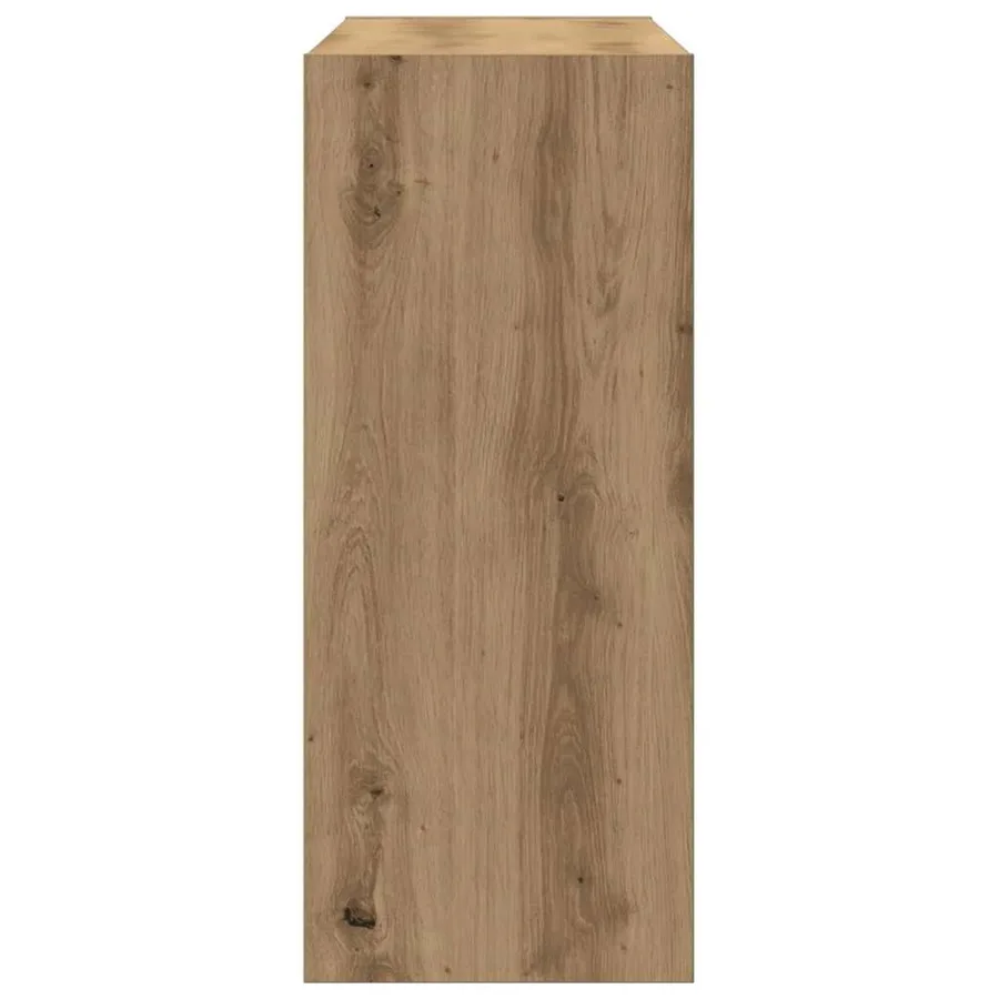 Bibliothèque 2 niveaux 100 x 30 x 72 cm Bois d'ingénierie - 7