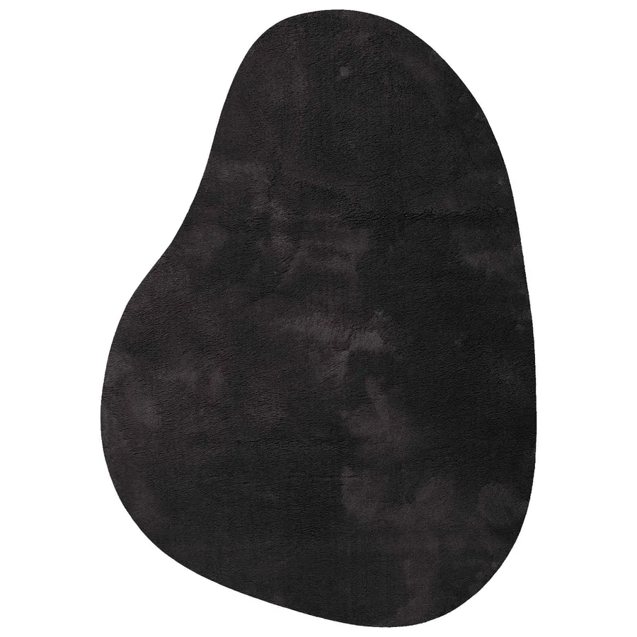 Tapis de surface HUARTE Noir 120 x 170 cm Polyester - 2