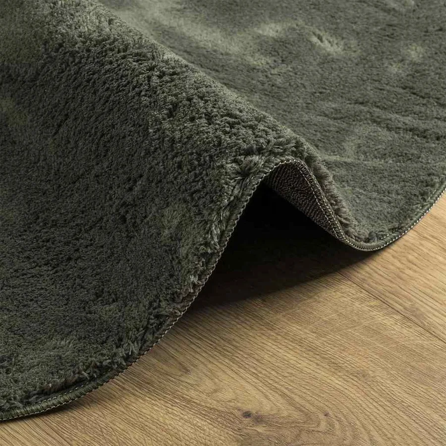 Tapis de surface HUARTE Vert forêt 120 x 170 cm Polyester - 7