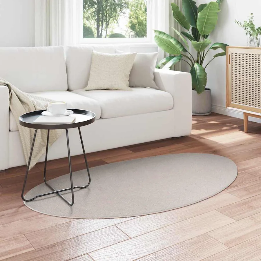 Tapis de surface HUARTE Couleur sable 80 x 150 cm Polyester - 3