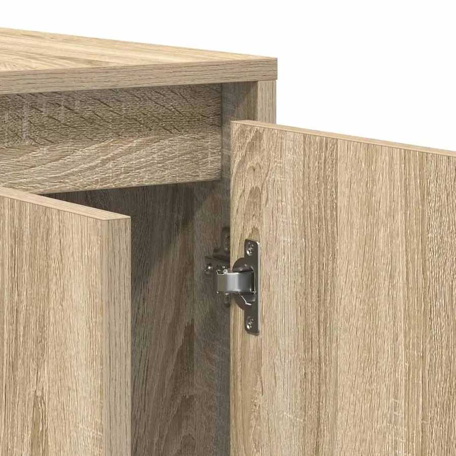 Buffet Chêne sonoma 120 x 41 x 75 cm Bois d'ingénierie - 8