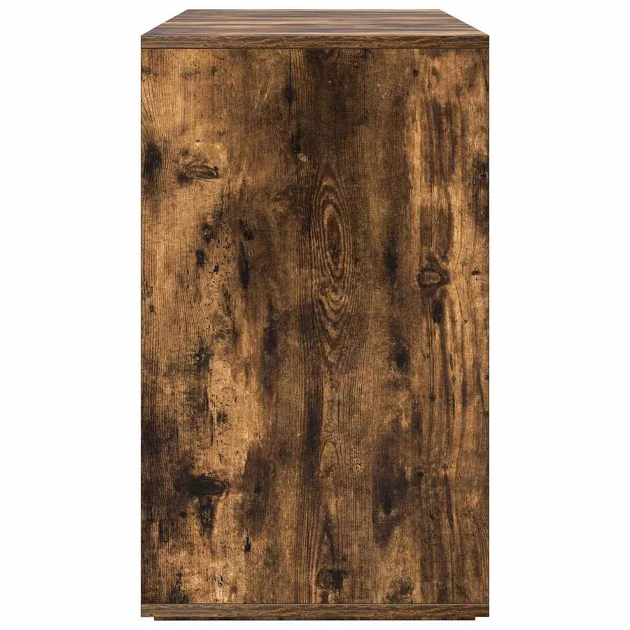 Buffet Chêne fumé 120 x 41 x 75 cm Bois d'ingénierie - 7