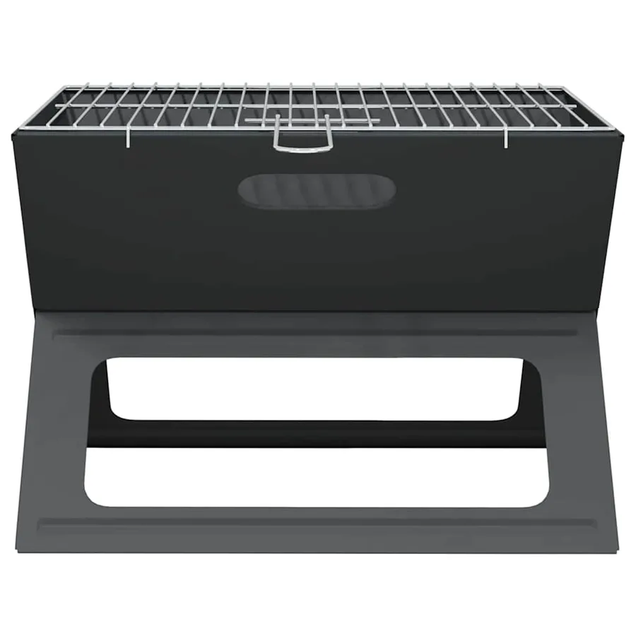 Grill extérieur Noir 46 x 31 x 31 cm Acier - 6