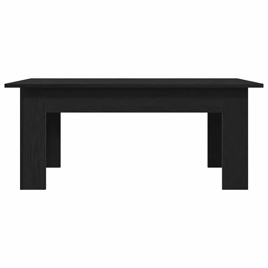 Table basse Chêne noir 100 x 60 x 42 cm Bois d'ingénierie - 6