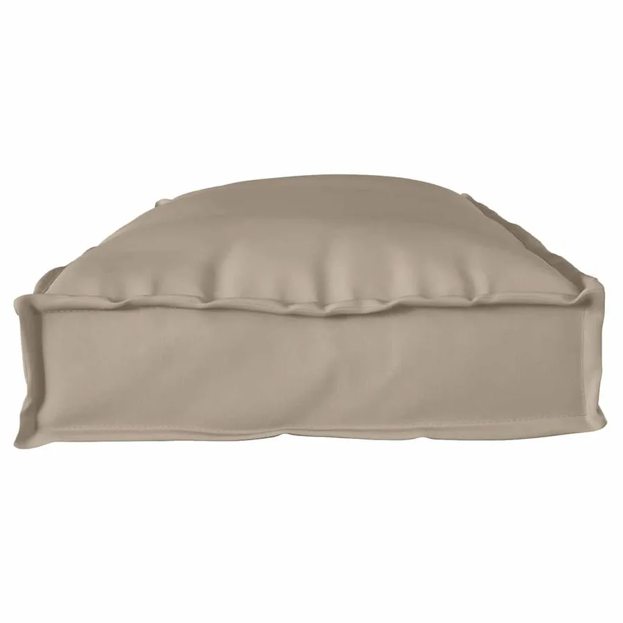 Coussin Taupe 100 x 40 x 8 cm Tissu Oxford - 4