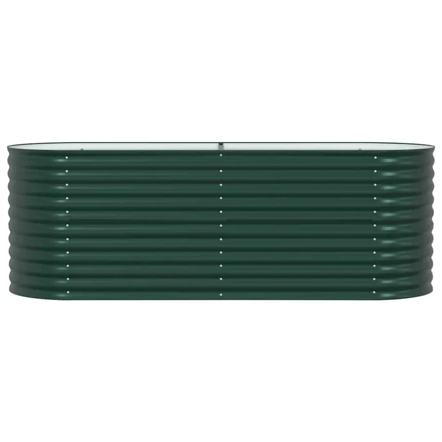 Lit surélevé Vert 240 x 80 x 81 cm Acier - 6