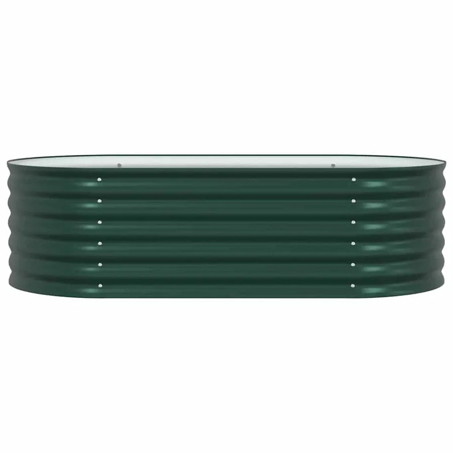 Lit surélevé Vert 160 x 80 x 44 cm Acier - 6
