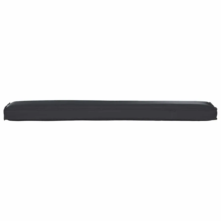 Coussin de palette Noir 200 x 40 x 8 cm Tissu Oxford - 7