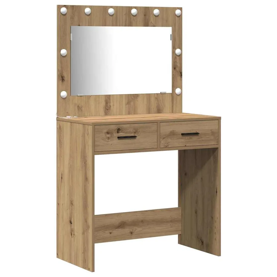 Table de Toilette 2 pcs Marron 78.5 x 41 x 135 cm - 5