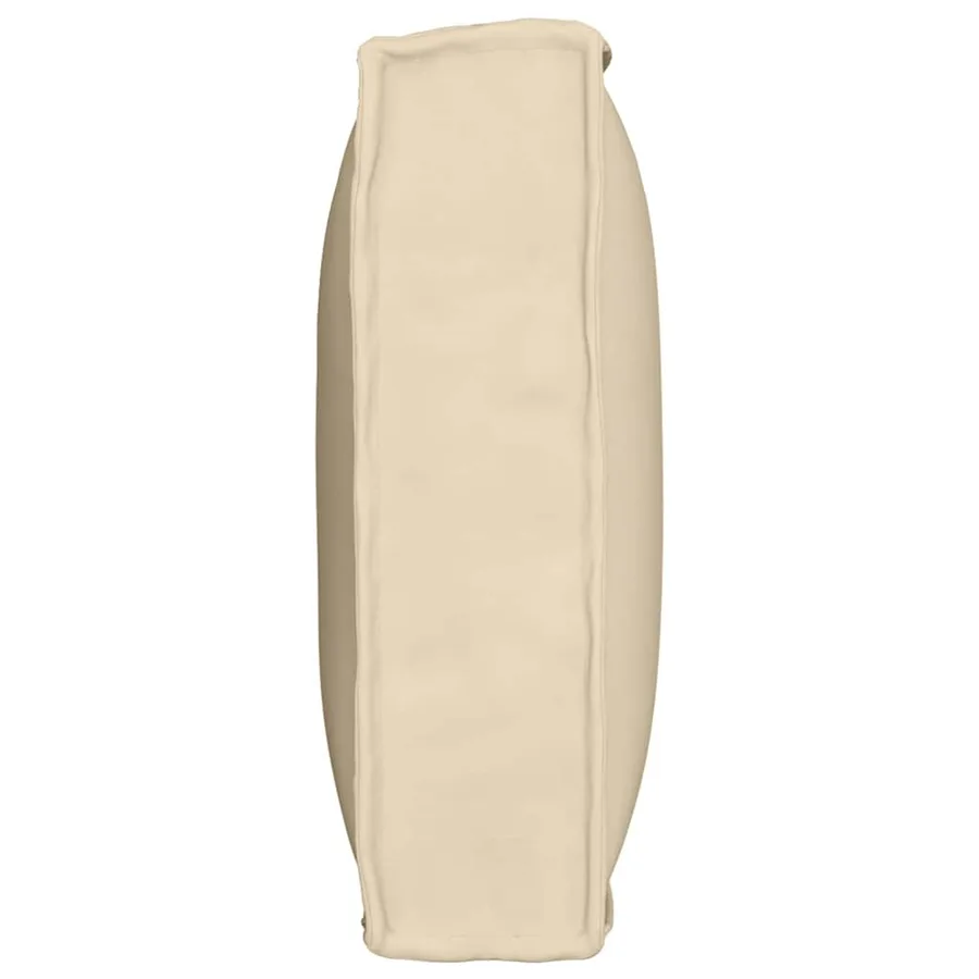 Coussin Beige 80 x 40 x 12 cm Tissu Oxford - 4