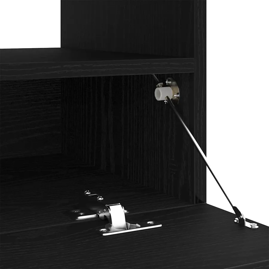 Ensemble meuble TV Montage mural 3 pcs Noir 260 x 35 x 40 cm - 16