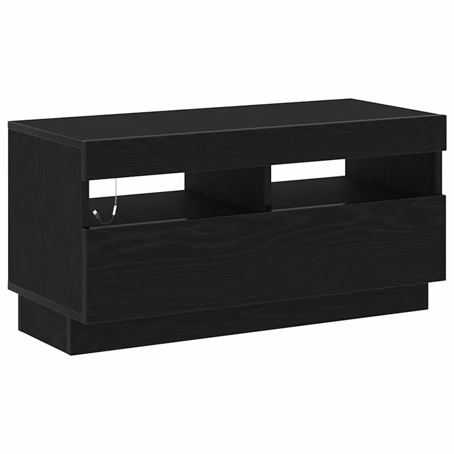 Ensemble meuble TV Montage mural 3 pcs Noir 260 x 35 x 40 cm - 6