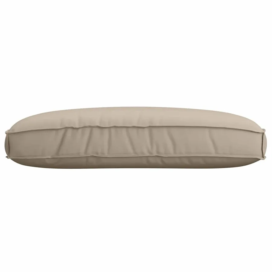 Coussin Taupe 120 x 80 x 12 cm Tissu Oxford - 5