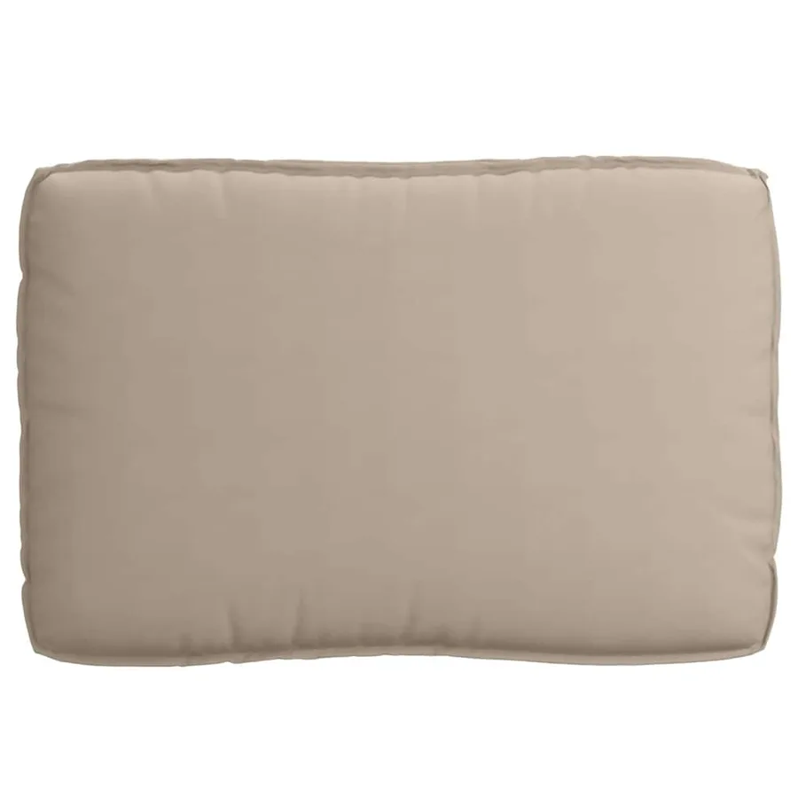 Coussin Taupe 120 x 80 x 12 cm Tissu Oxford - 7