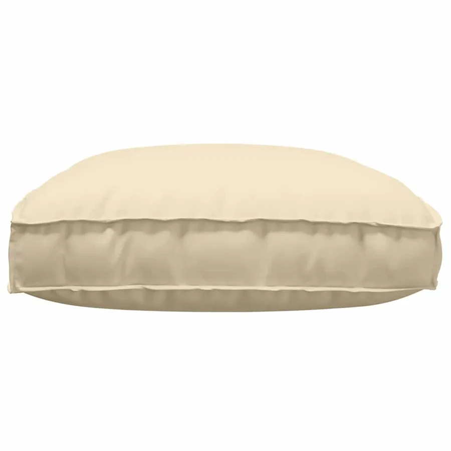 Coussin Beige 120 x 80 x 12 cm Tissu Oxford - 6