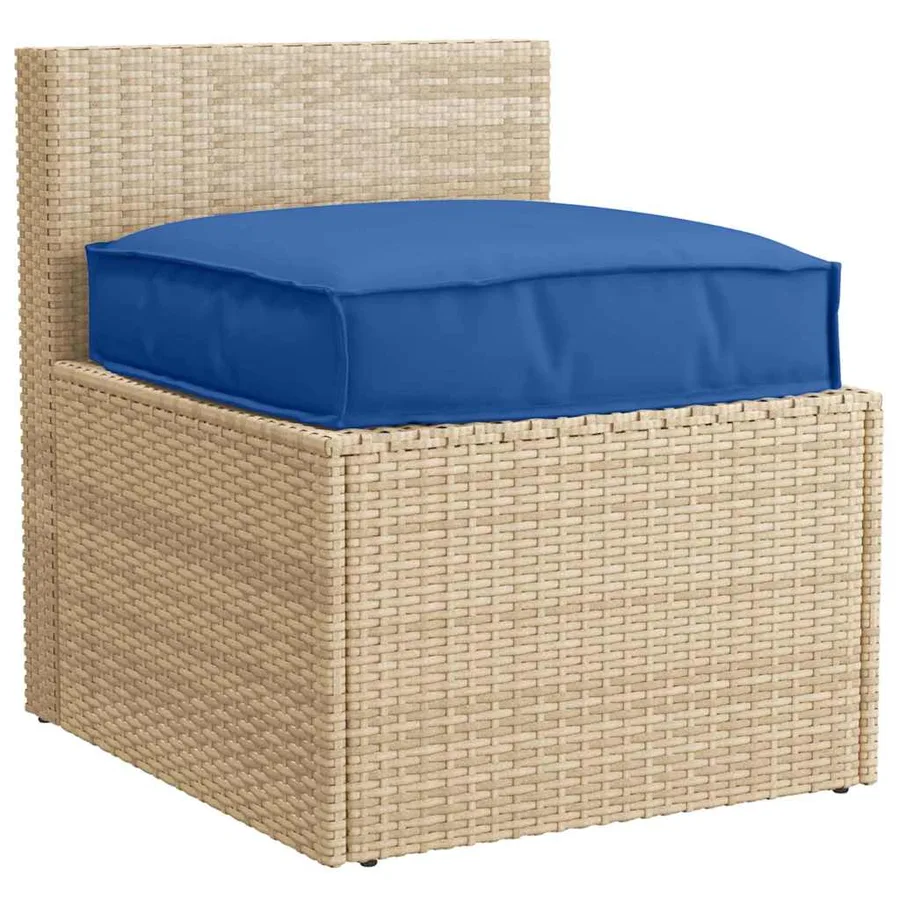 Coussin Bleu royal 60 x 60 x 12 cm Tissu Oxford - 2