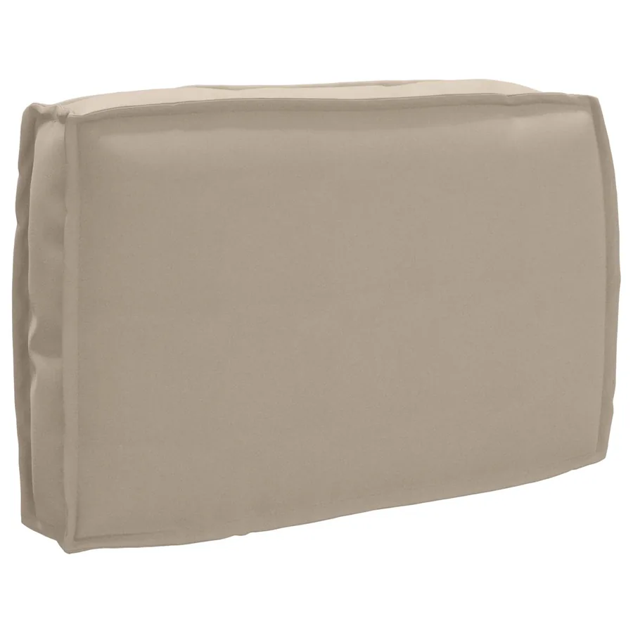 Coussin Taupe 60 x 40 x 12 cm Tissu Oxford