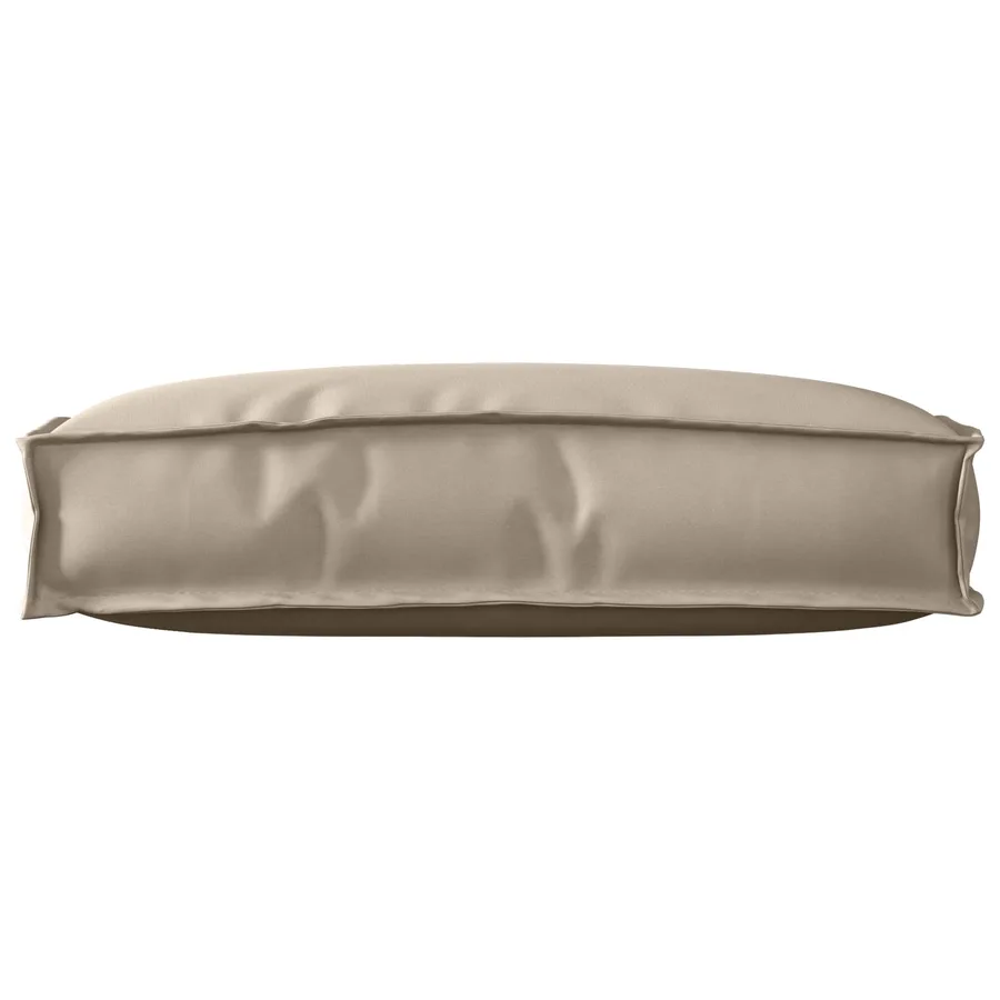 Coussin Taupe 60 x 40 x 12 cm Tissu Oxford - 3