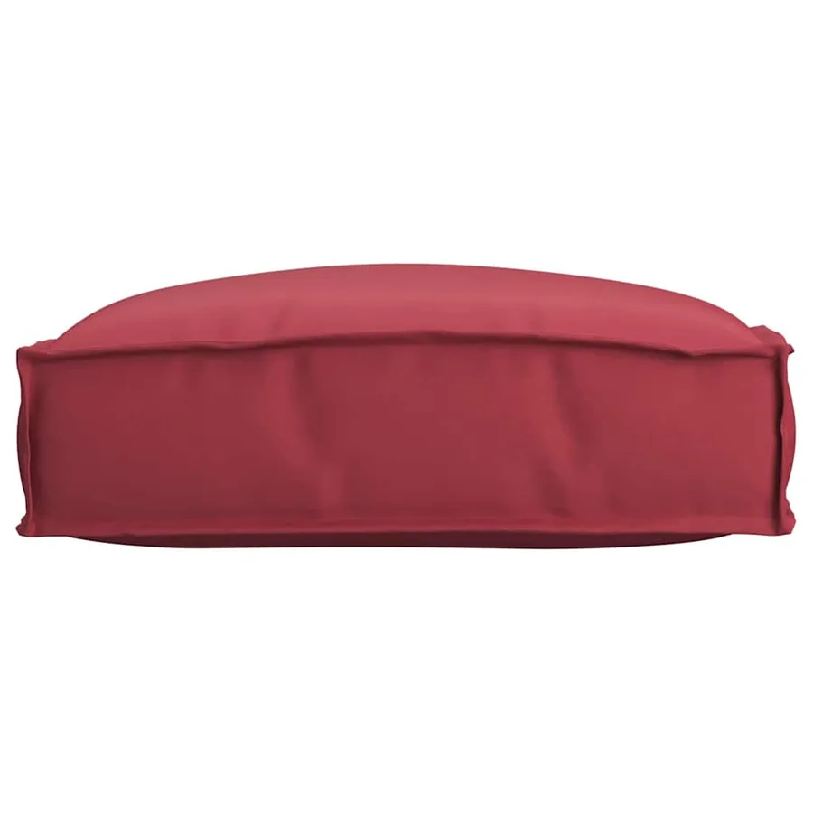 Coussin Bordeaux 50 x 50 x 12 cm Tissu Oxford - 3