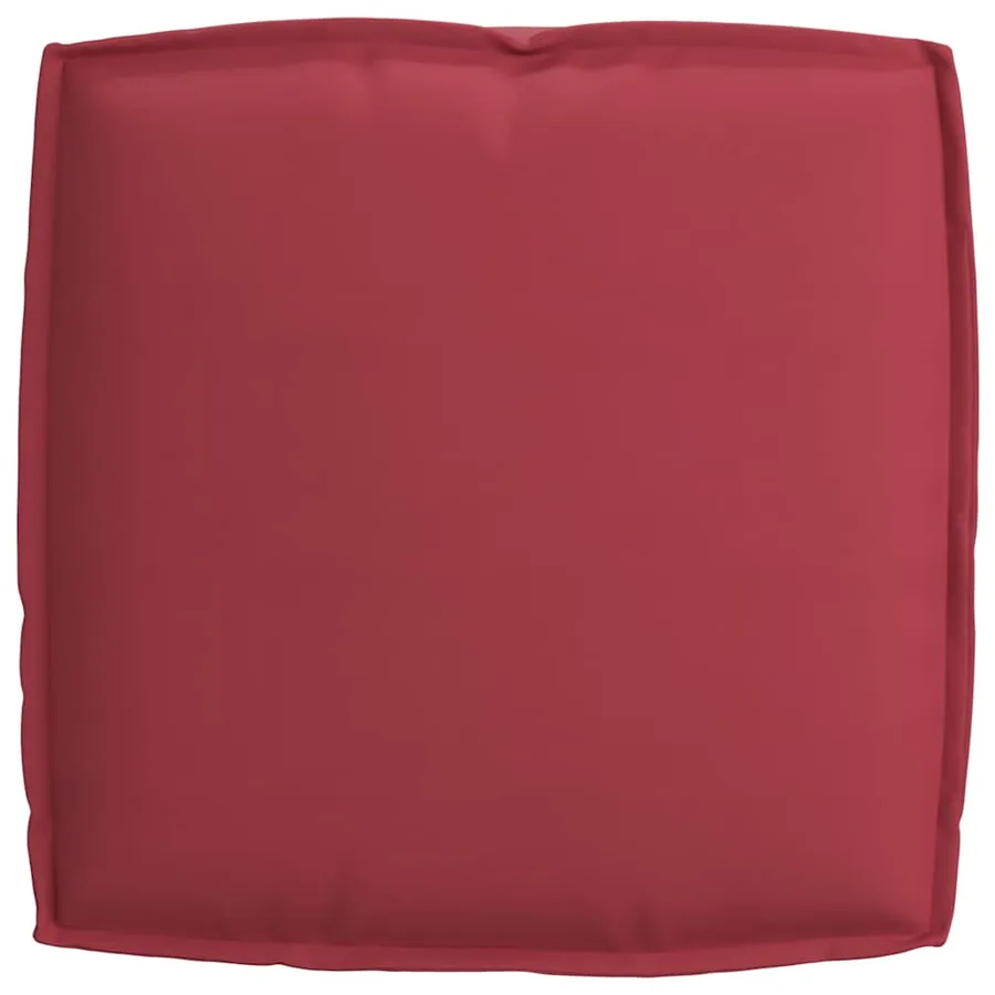 Coussin Bordeaux 50 x 50 x 12 cm Tissu Oxford - 5