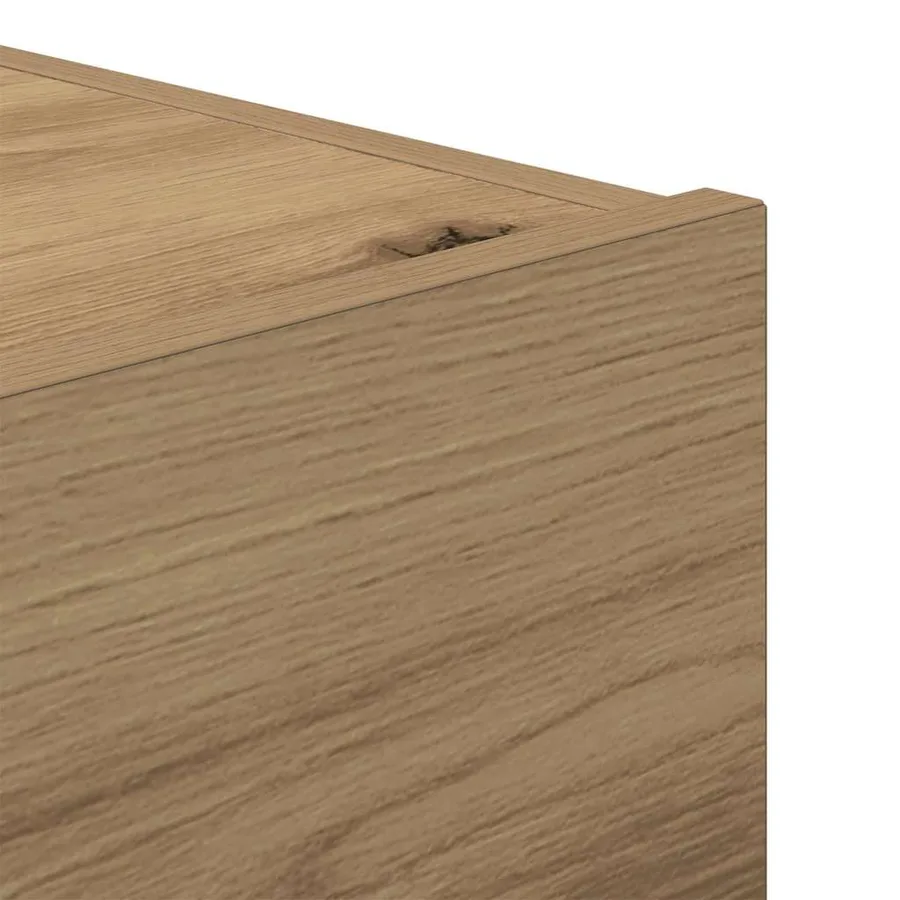 Cabinet de chevet 2 pc Chêne artisanal 45 x 40 x 55 cm - 13