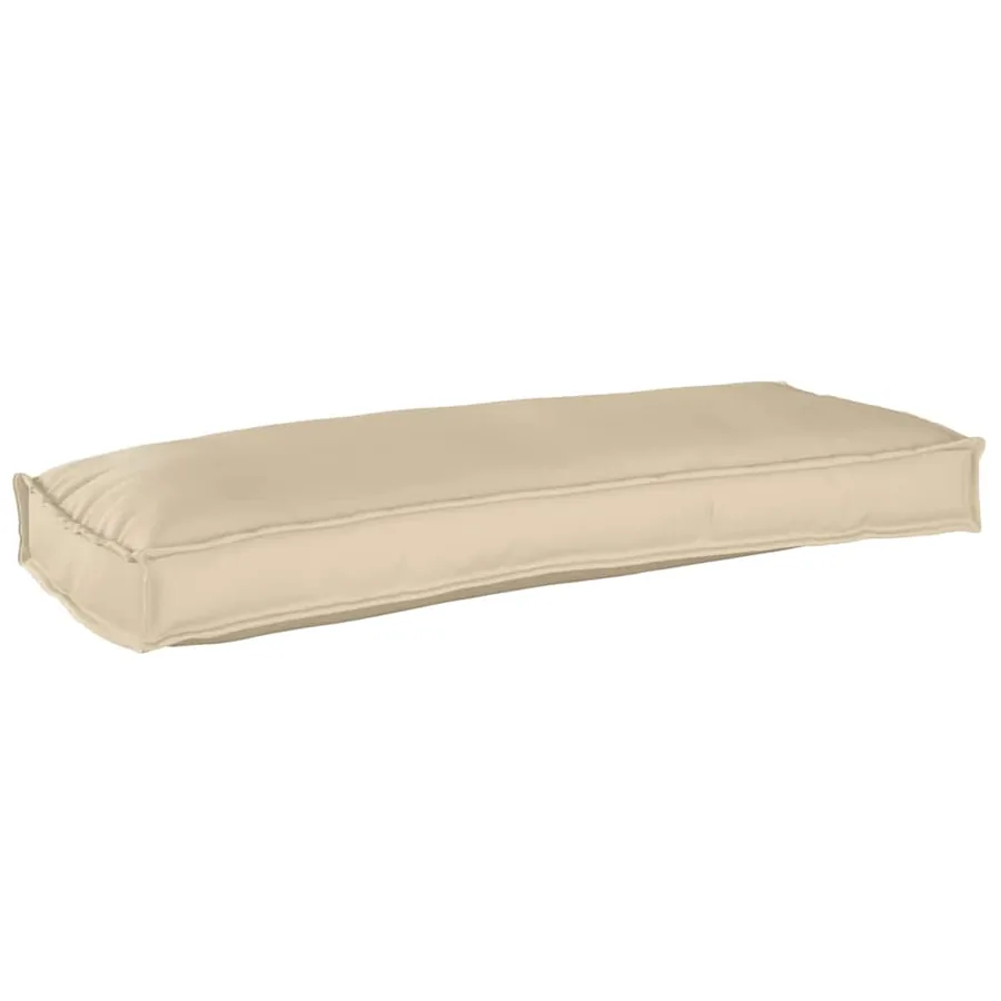 Coussin Beige 100 x 40 x 8 cm Tissu Oxford