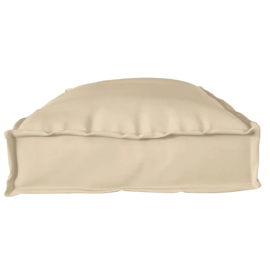 Coussin Beige 100 x 40 x 8 cm Tissu Oxford - 4