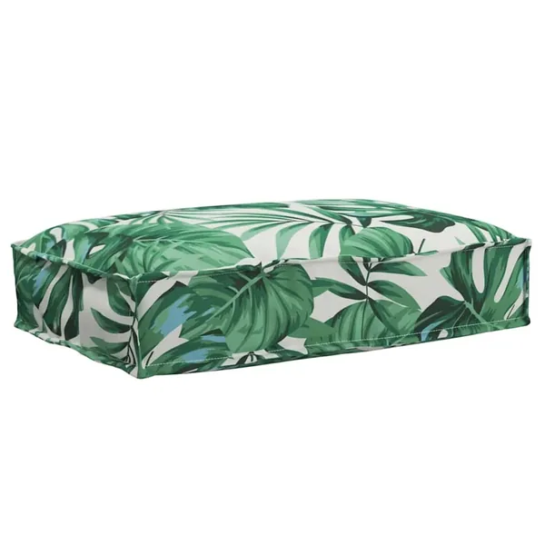 Coussin Feuille Motif feuille 60 x 40 x 8 cm Tissu Oxford