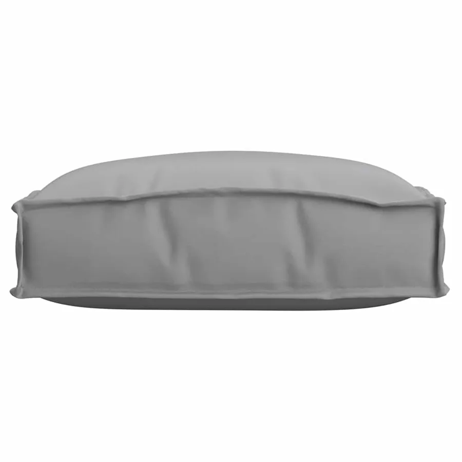Coussin 6 pcs Gris 40 x 40 x 8 cm Tissu Oxford - 6