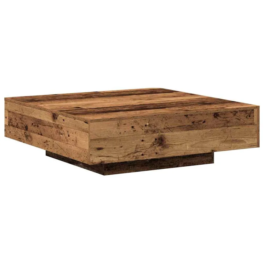 Table basse Bois Ancien 100 x 100 x 31 cm - 3