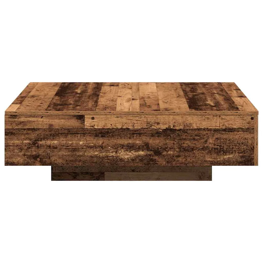 Table basse Bois Ancien 100 x 100 x 31 cm - 4
