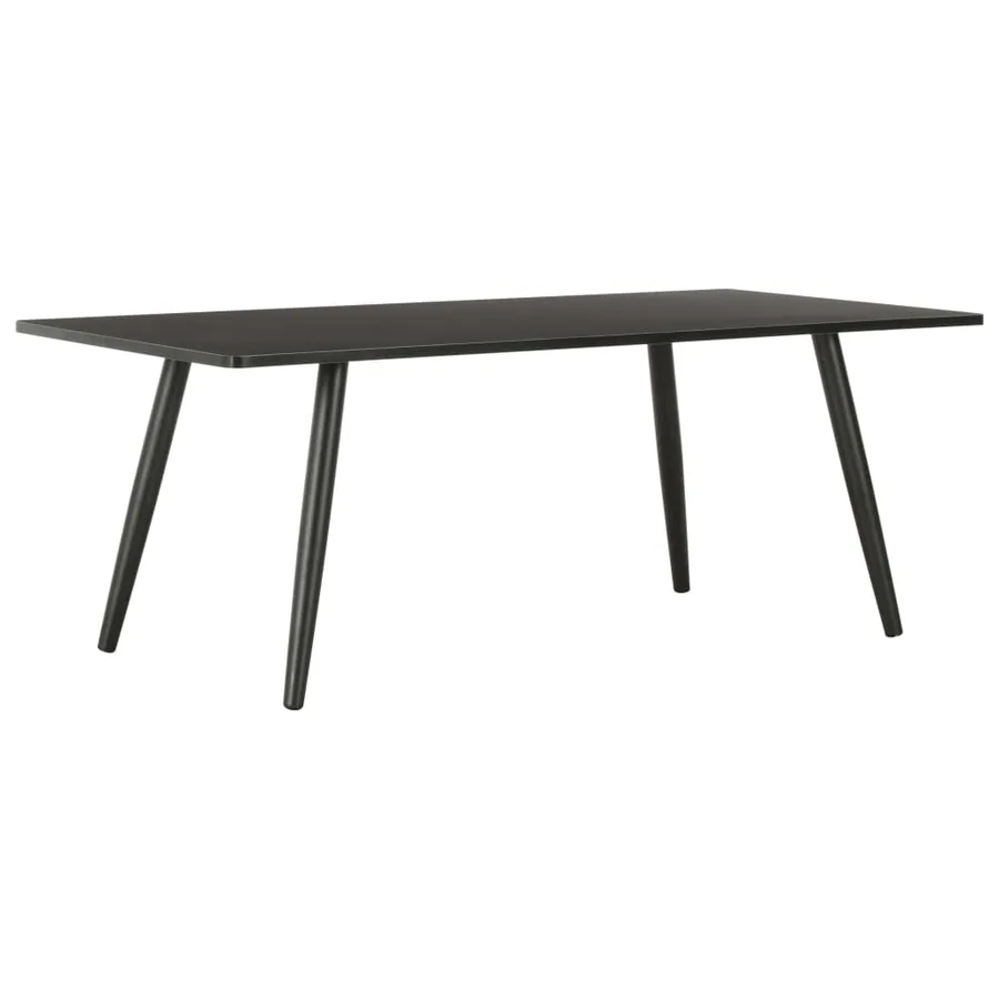 Table basse Noir 120x60x46 cm