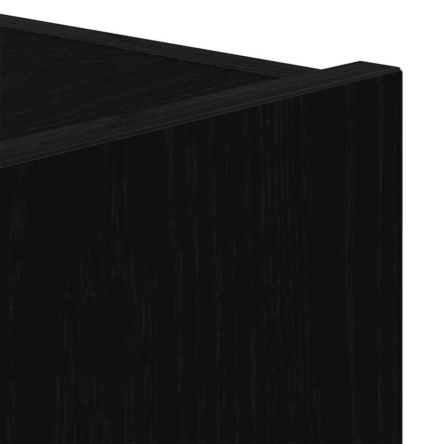 Meuble TV mural avec LED 2 pcs Chêne noir 100 x 35 x 31 cm - 12