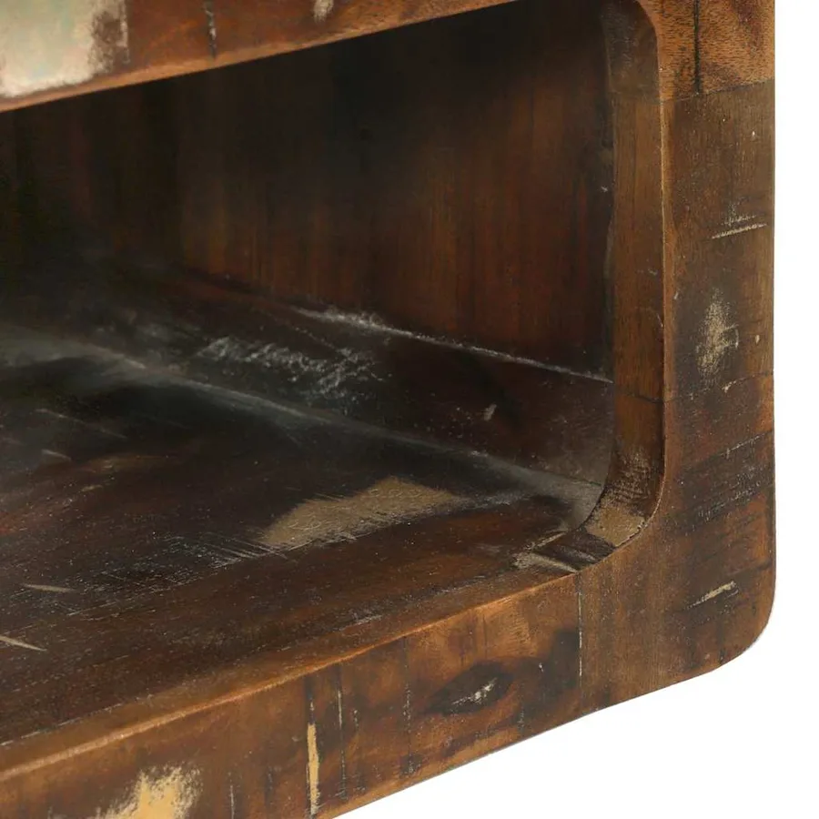 Ensemble meuble TV 3 pcs Bois massif de récupération - 10