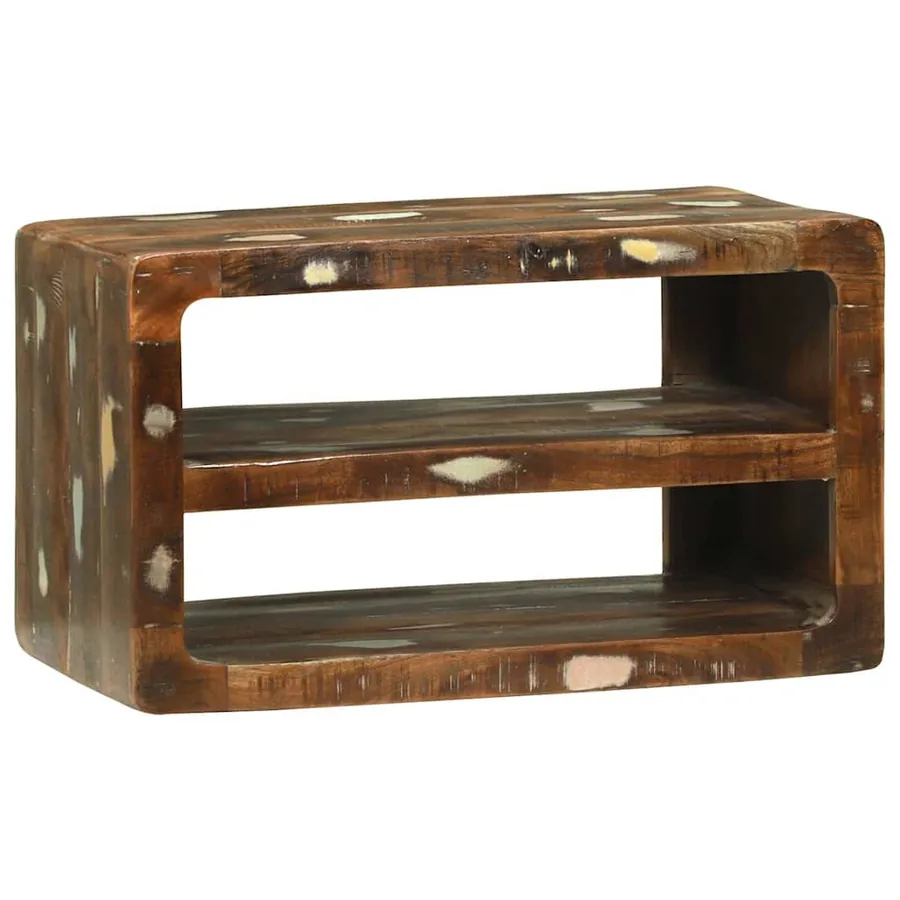 Meuble TV 60 x 32 x 36 cm Bois massif de récupération