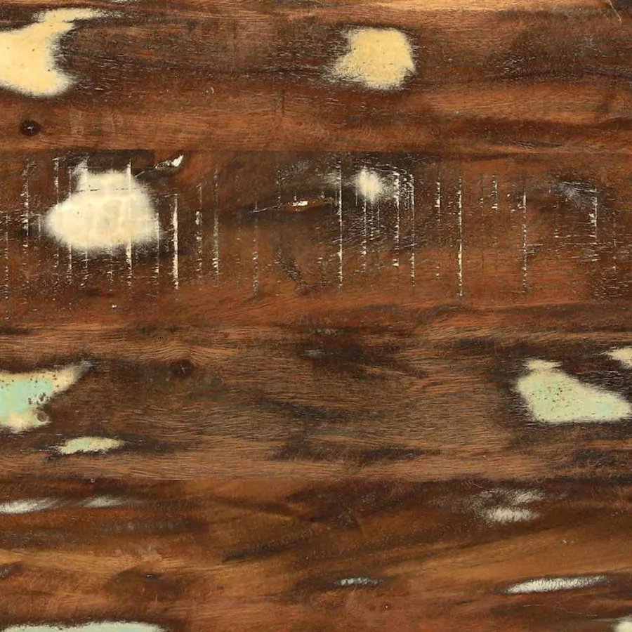 Meuble TV 60 x 32 x 36 cm Bois massif de récupération - 6
