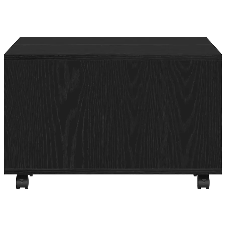 Table basse Chêne noir 60 x 60 x 38 cm Bois d'ingénierie - 7