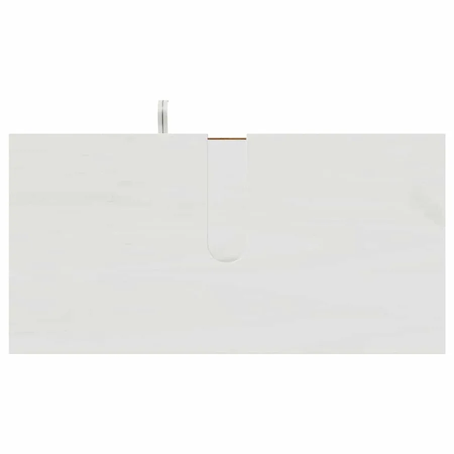 Ensemble de mobilier de salle de bain 4 pcs Blanc antique - 9