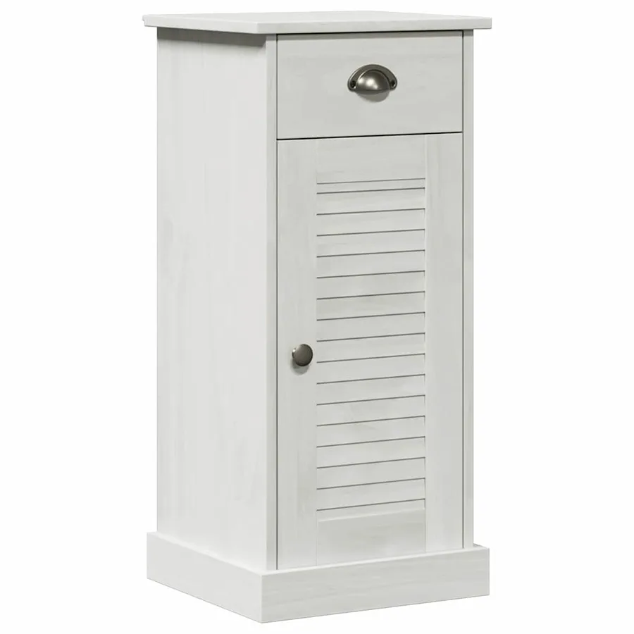Ensemble de mobilier de salle de bain 3 pcs Blanc antique - 6