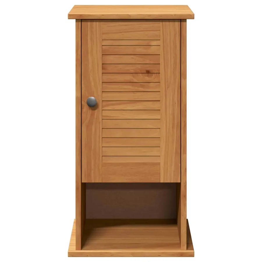 Armoire de salle de bain avec porte VIGO Marron et Marron Miel - 6