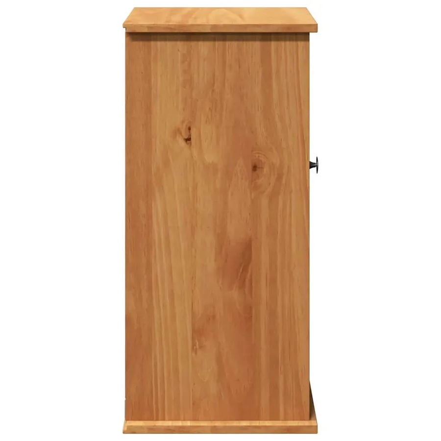 Armoire de salle de bain avec porte VIGO Marron et Marron Miel - 7