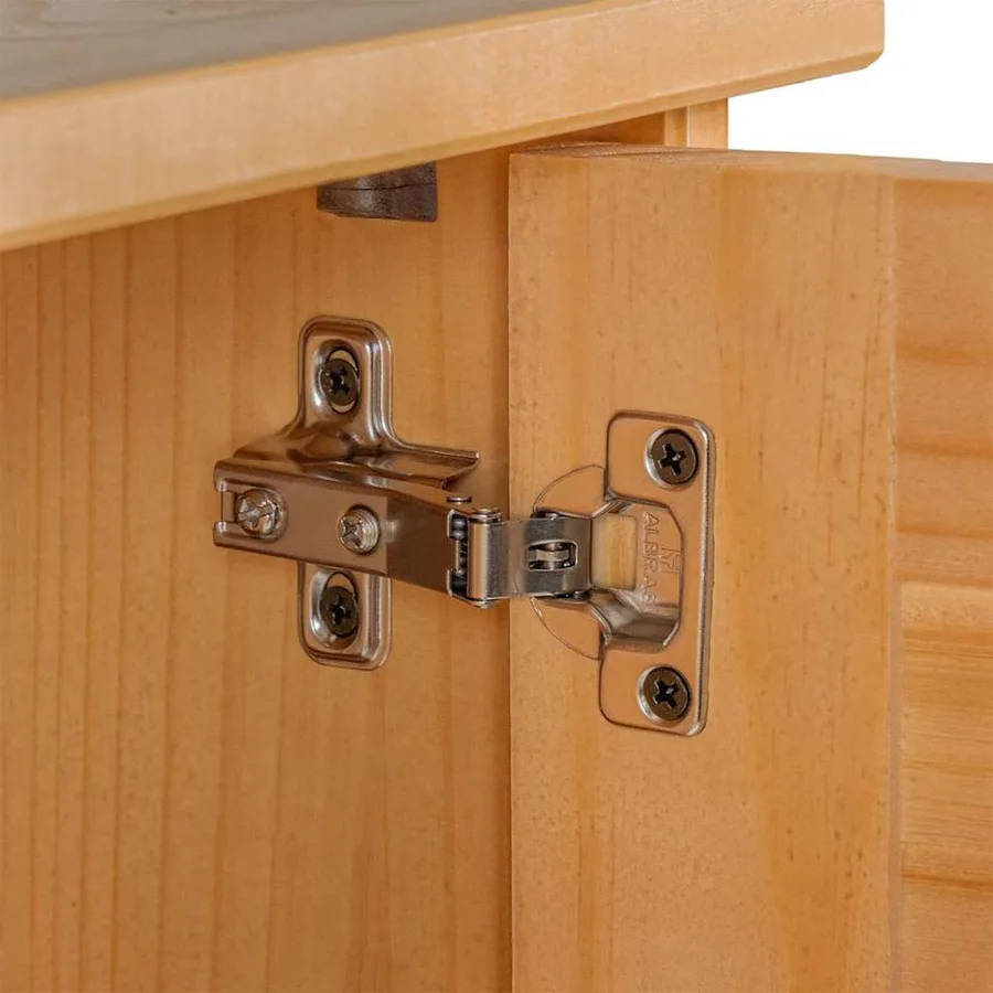 Armoire de salle de bain avec porte VIGO Marron et Marron Miel - 9