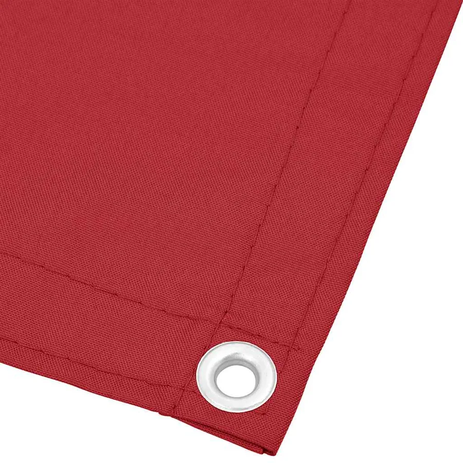 Paravent de balcon rouge 75 x 800 cm 100 % polyester Oxford - 4
