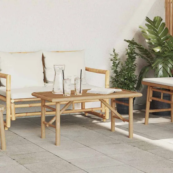 Table basse Marron 90 x 50 x 43 cm Bambou