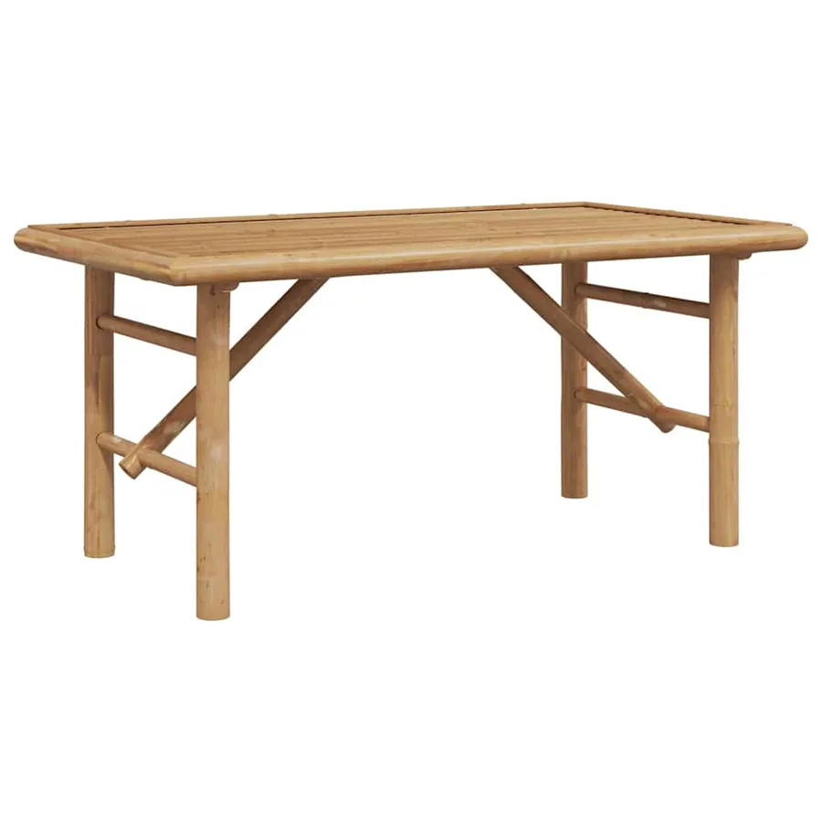 Table basse Marron 90 x 50 x 43 cm Bambou - 2