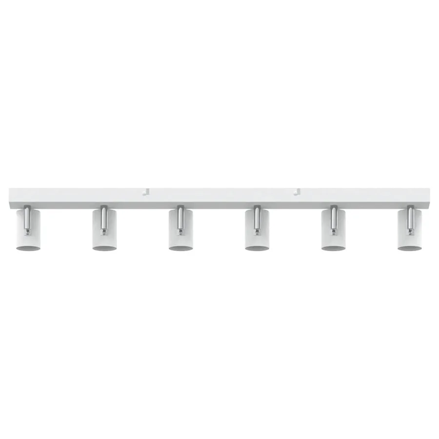Spot de plafond Blanc 73 x 6,5 x 11,5 cm Métal - 6