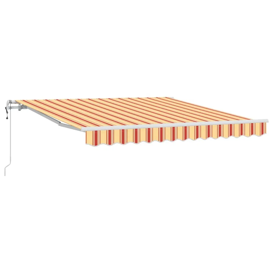 Auvent rétractable Jaune et Orange 300 x 250 cm - 2